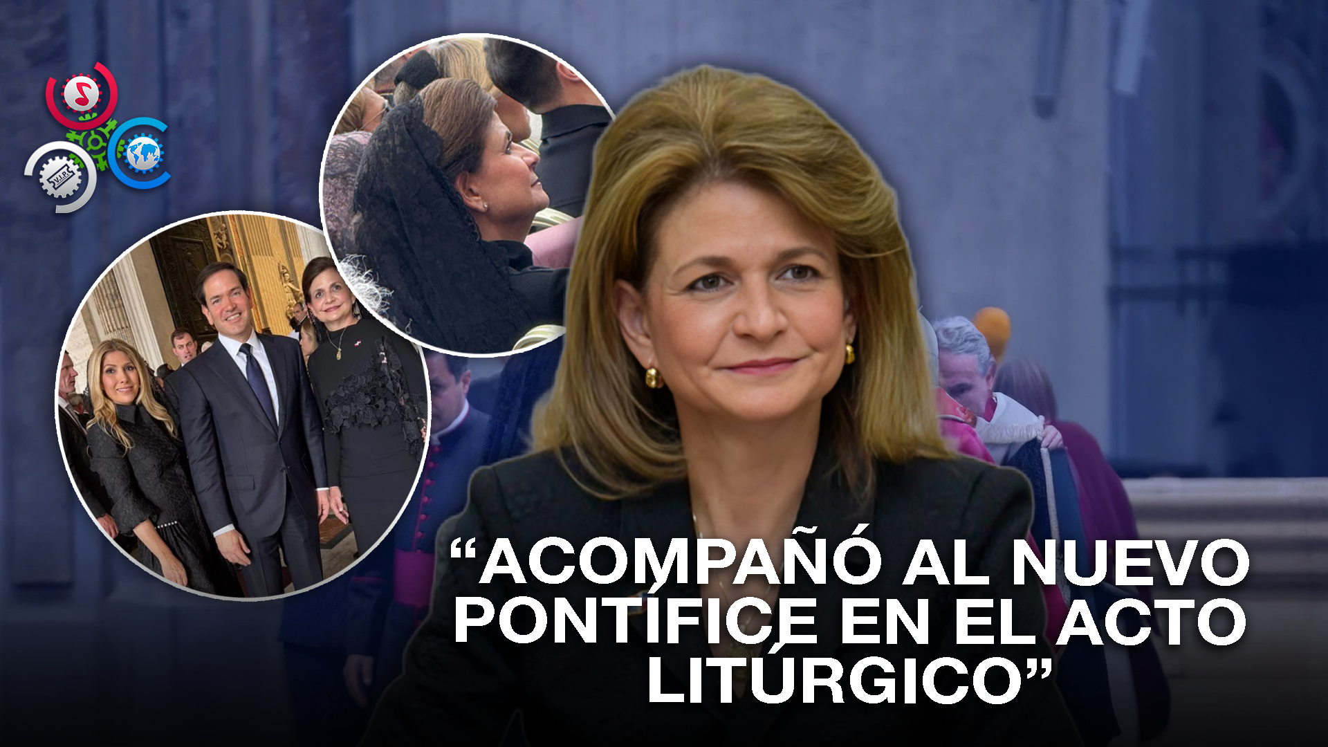 Raquel Peña Asiste A Entronización Del Papa León XIV