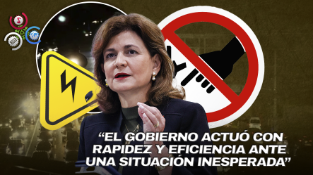 Raquel Peña Resalta Rápida Respuesta Del Gobierno Ante Apagón Nacional Y Asegura Restablecimiento Se Logró En Tiempo Récord