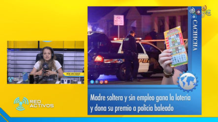 Mujer Que Se Saca La Lotería Y Donó El Premio A Un Policía