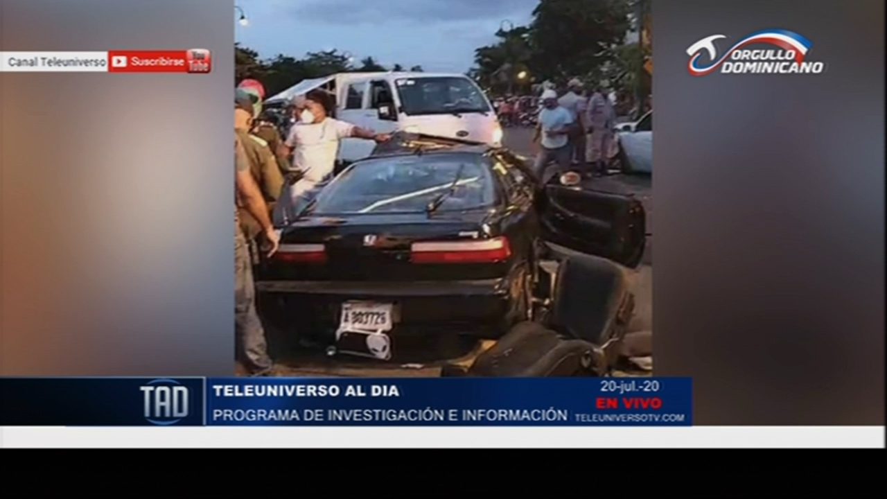 Trágico Accidente Se Registra En El Malecón De Puerto Plata