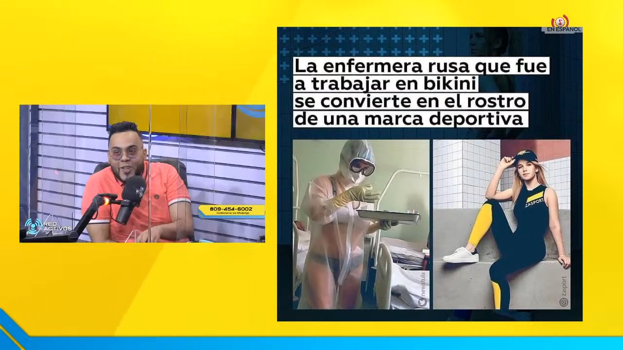 Enfermera Que Fue A Trabajar Con Bikini Ahora Es Modelo De Una Marca De Ropa