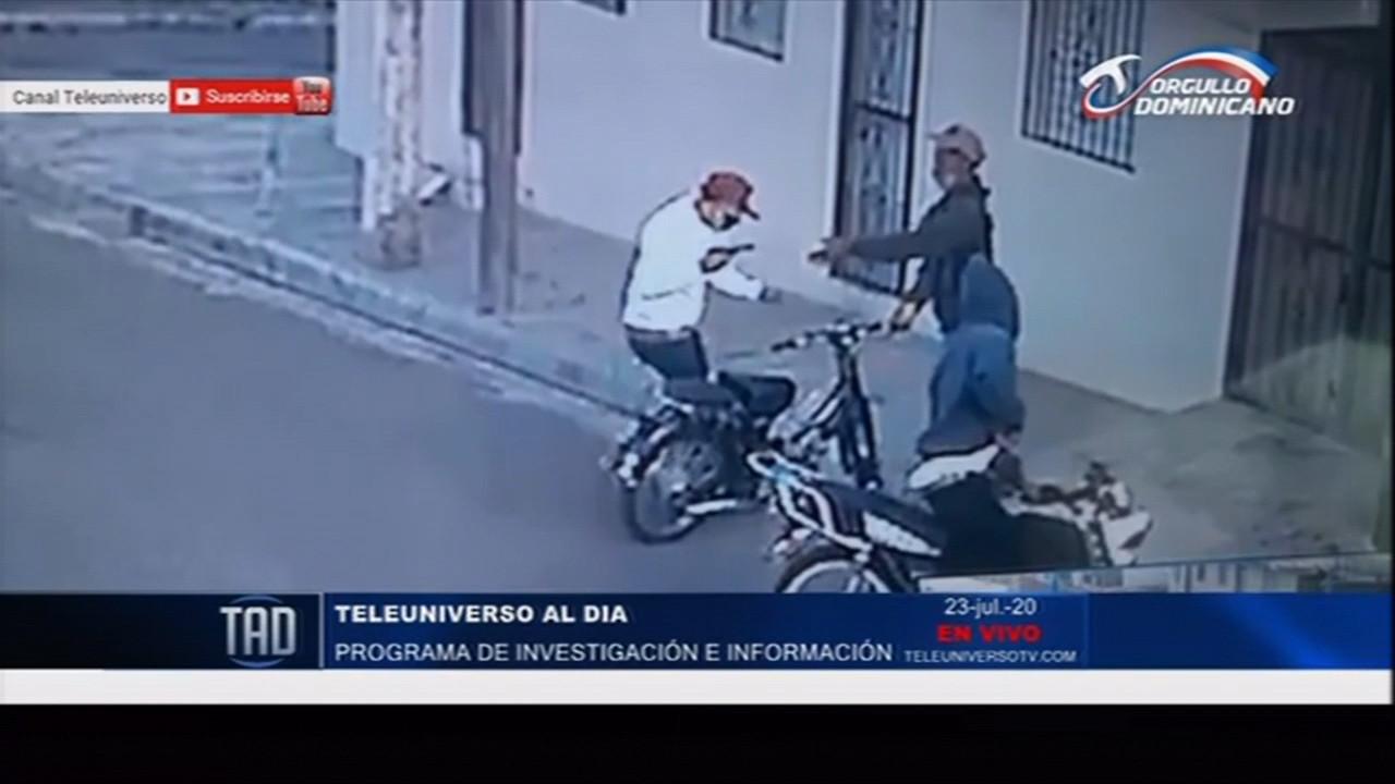 Captado En Camara De Vigilancia Un Atraco A Mano Armada En SFM