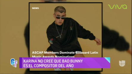 Cantante Venezolana No Cree Que Bad Bunny Es El Compositor Del Año