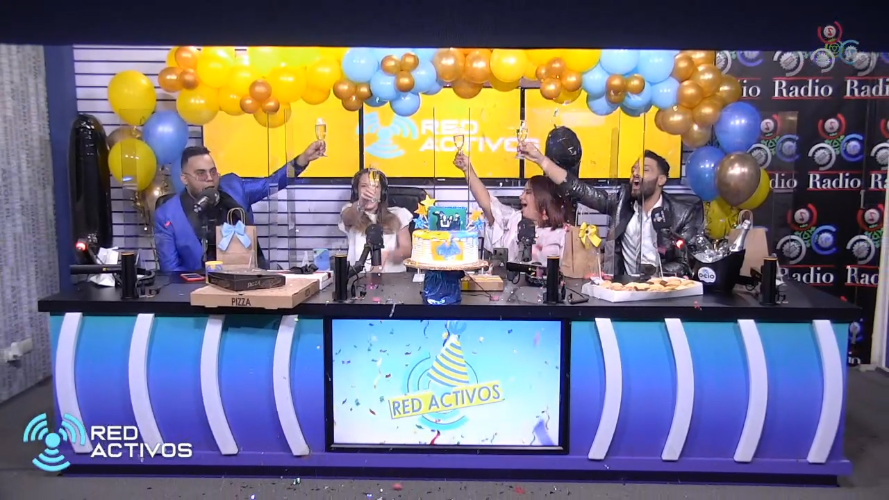 El Gran Festejo Del Primer Aniversario En El Programa Red Activos