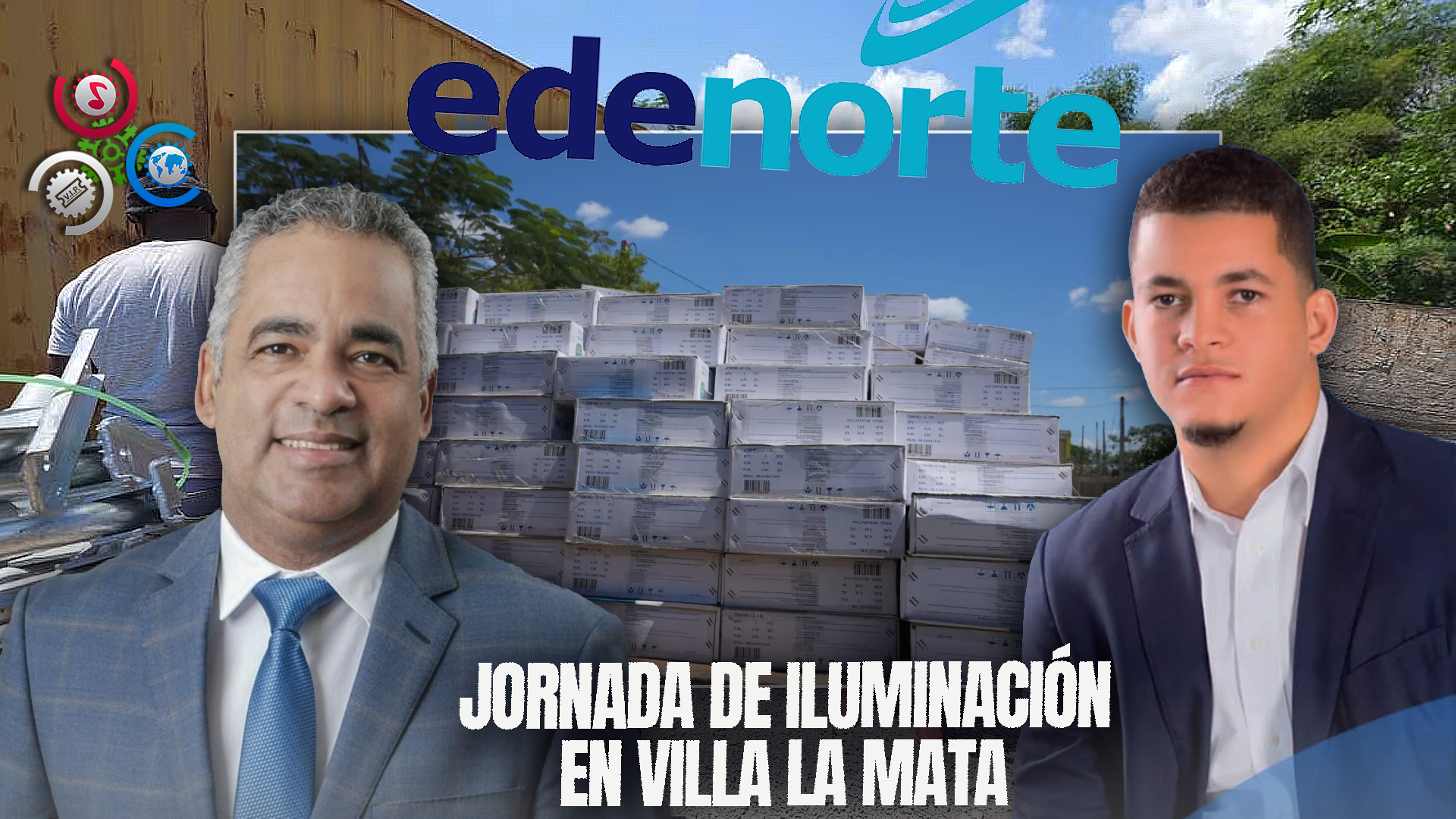 Realizan Jornada De Iluminación En Villa La Mata, Sánchez Ramírez