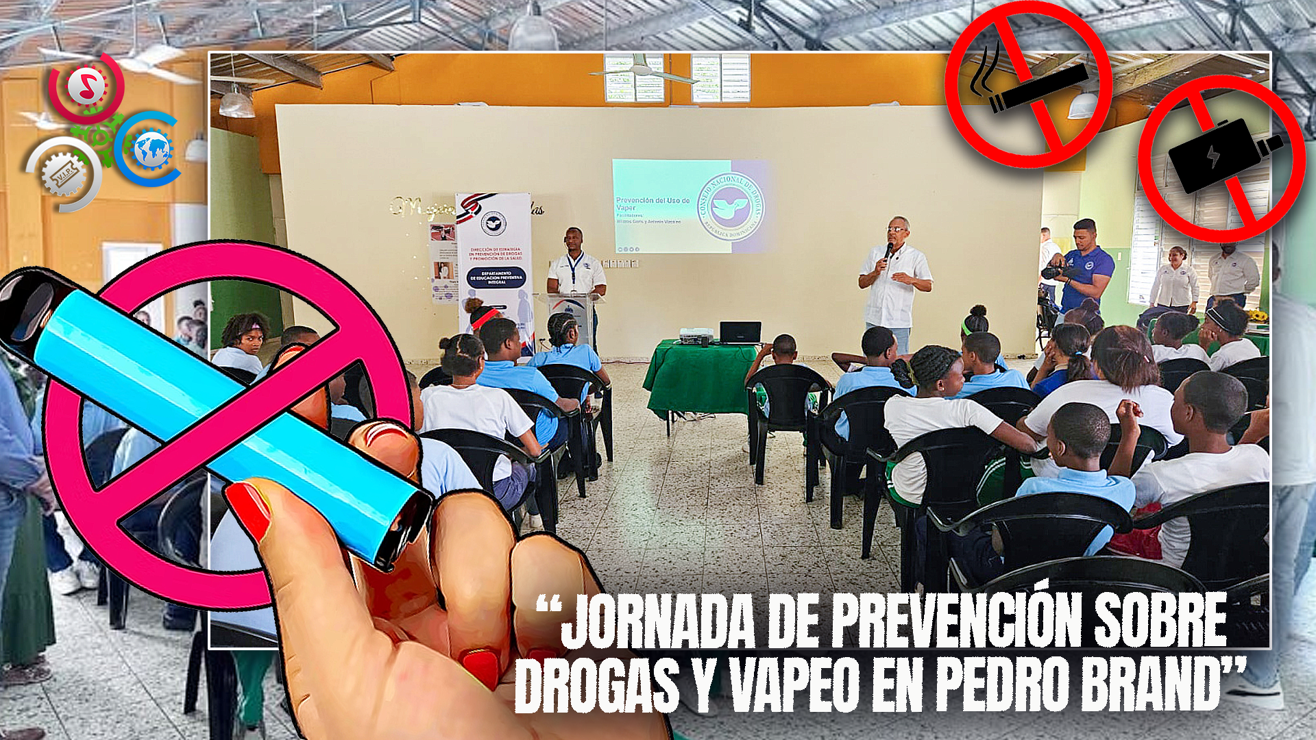 Realizan Jornada De Orientación Sobre Riesgos De Sustancias Psicoactivas Y El Vapeo En Pedro Brand