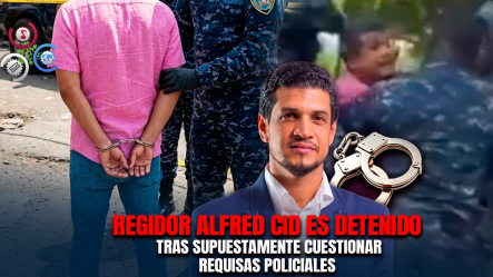 Regidor Del PLD Es Arrestado Durante Evento Deportivo En El Malecón De Puerto Plata