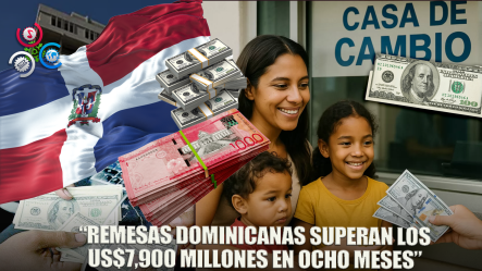 Remesas Alcanzan US$7,921 Millones De Enero A Agosto, Según Banco Central