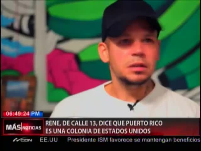 René, De Calle 13, Dice Que Puerto Rico Es Una Colonia De Estados Unidos