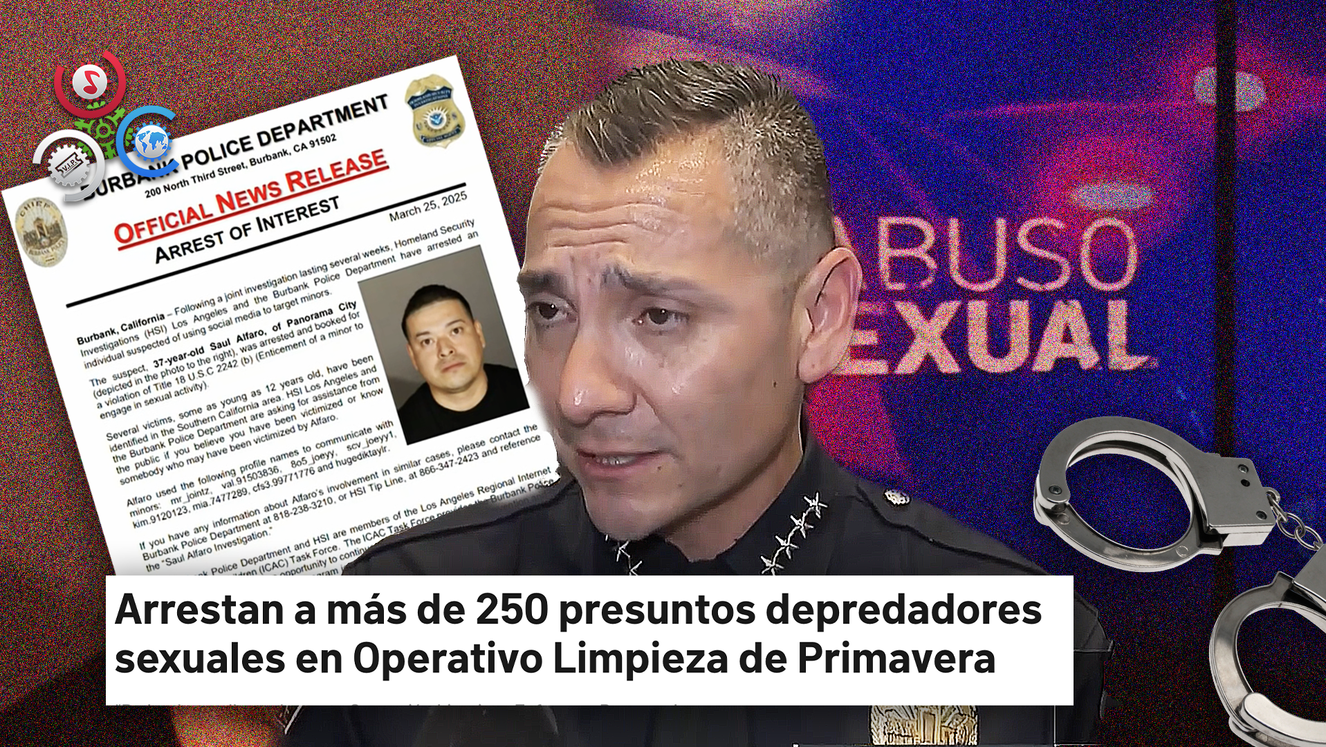 Rescatan 27 Niños En Redada Contra Depredadores Sexuales: Más De 260 Arrestos En California