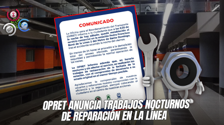 Restablecen Servicio En Estación Pedro Francisco Bonó Tras Accidente Con Autobús