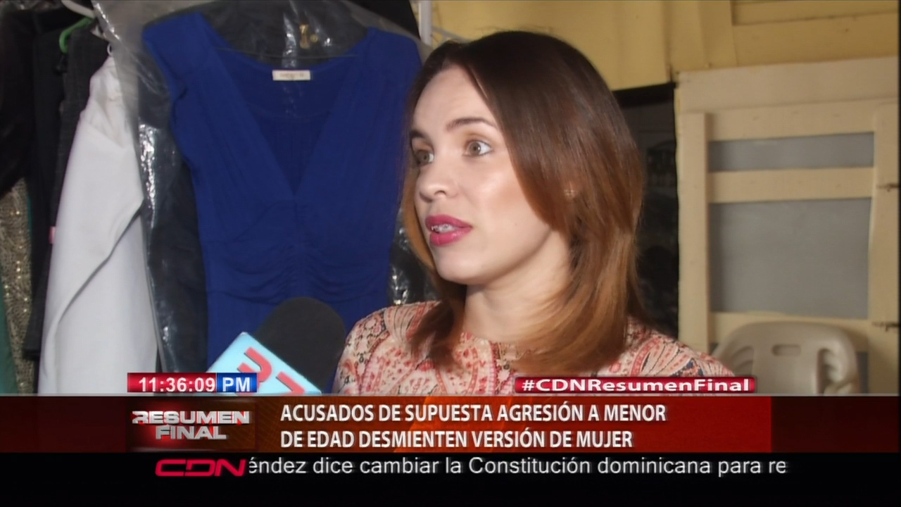 Acusados De Supuesta Agresión A Menor De Edad Desmiente Versión De Mujer