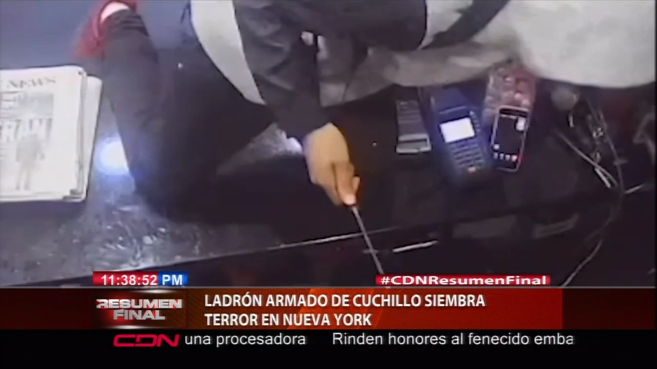 Ladrón Armado De Cuchillo Siembra Terror En New York