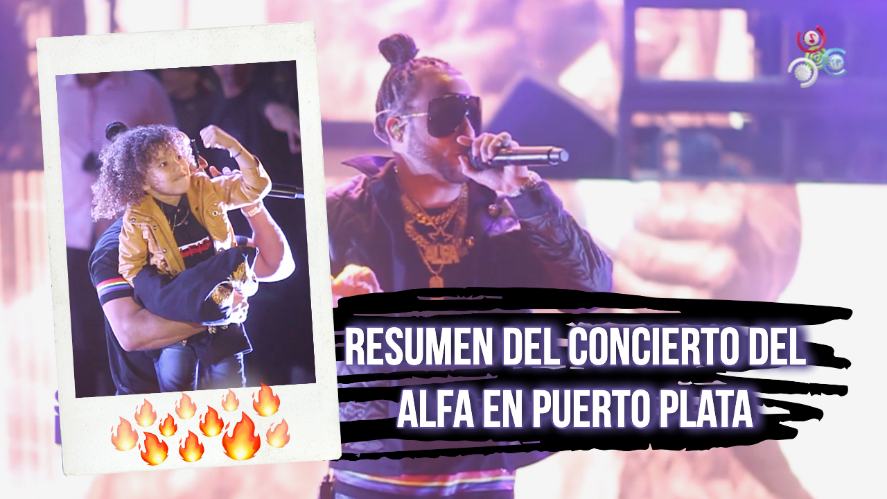 Resumen Del Concierto Del Alfa En El Anfiteatro Juan Lockward De Puerto Plata