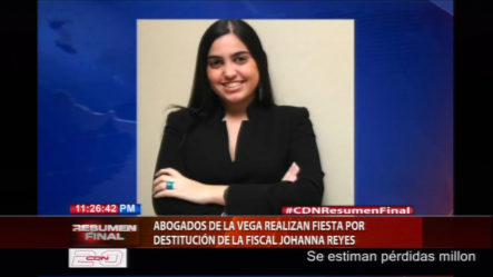 ¡UN FIESTÓN! Abogados De La Vega Celebraran Por Todo Lo Alto La Destitución De La Fiscal Johanna Reyes