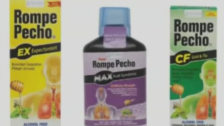 Retiran Del Mercado Tres Lotes De ‘Rompe Pechos’, Un Jarabe Para Combatir La Gripe