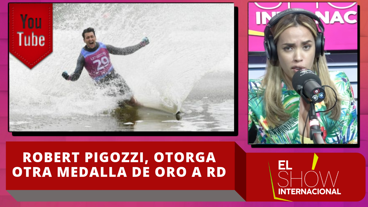 Robert Pigozzi, Otorga Otra Medalla De Oro A RD Con Slalom Esquí Acuático En Panam