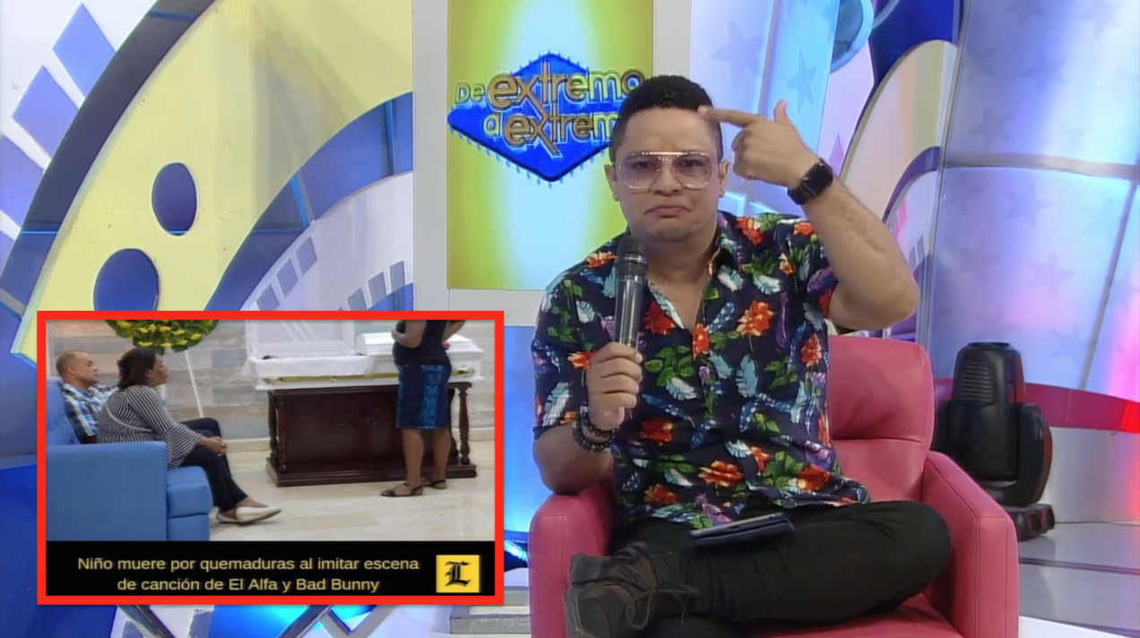 Robert Sanchez Habla Sobre El Caso Del Niño Que Perdió La Vida Imitando Video De El Alfa Y Bad Bunny