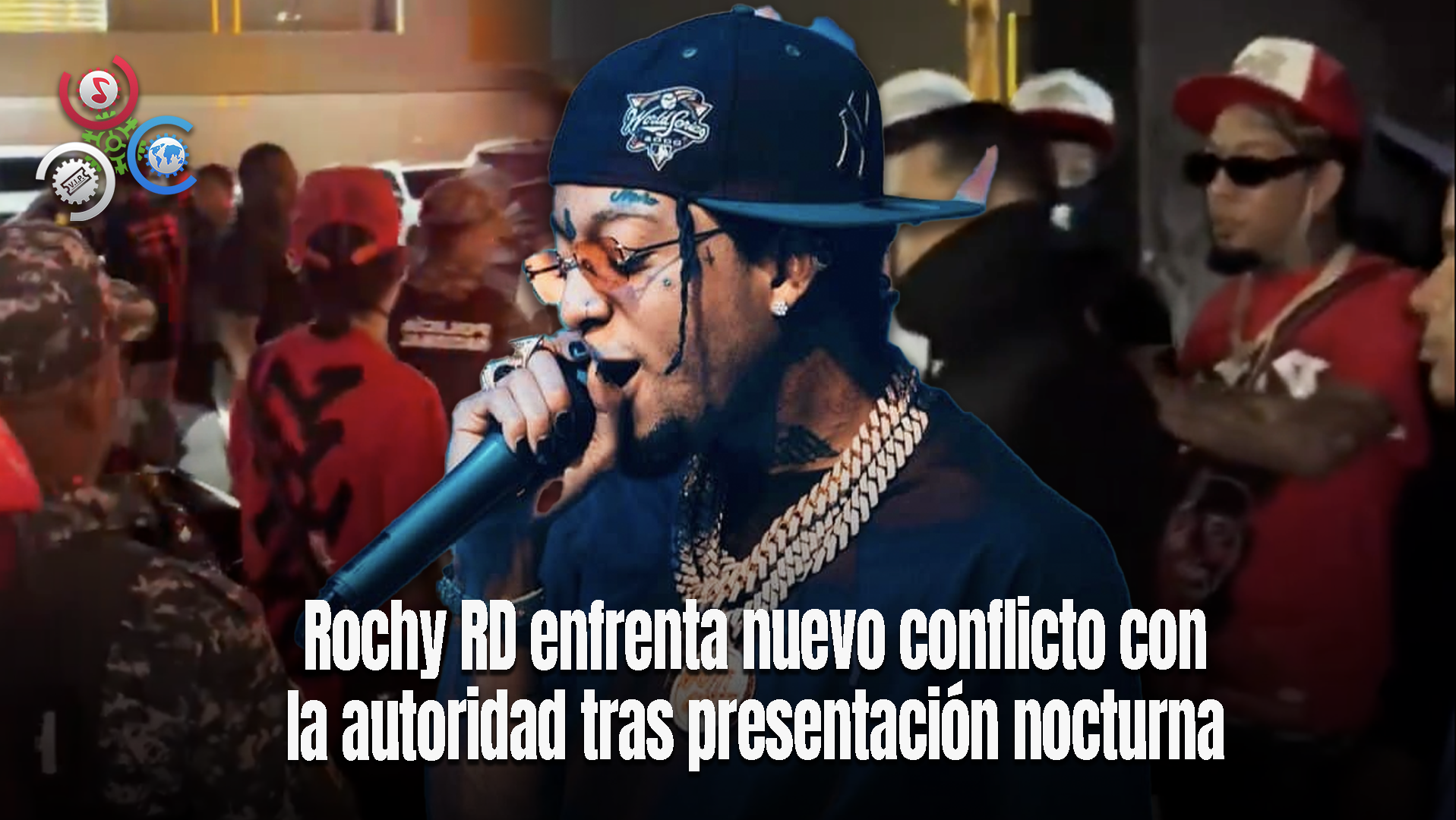 Rochy RD Vuelve A Ser Detenido Tras Altercado Con La Policía En Horario Fuera De Lo Establecido