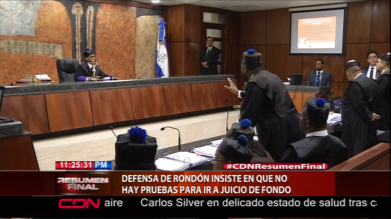 Defensa De Rondón Insiste En Que No Hay Pruebas Para Ir A Juicio De Fondo