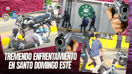 Policías Y Motoconchistas Se Enfrentan A Tiros Y Pedradas Frente Ayuntamiento Por Cobro De 1300 Pesos