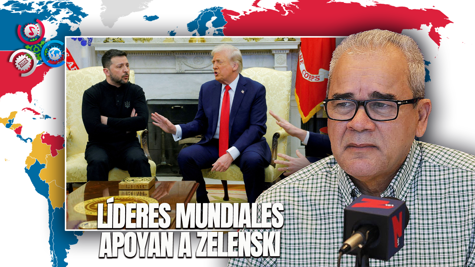 Rosendo Tavarez: Líderes Mundiales Respaldan A Zelenski Tras Conflicto Con Trump