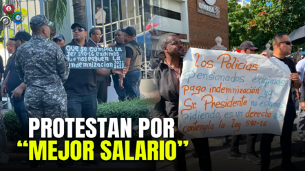 “Protestas Frente A Dirección De Pensiones”: PENSIONADOS PROTESTAN POR MEJOR SALARIO
