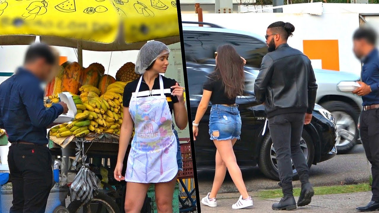SE BURLÓ DE ELLA POR VENDER FRUTAS Y SE LLEVA LECCIÓN POR INTERESADO! (Gold Digger Prank)