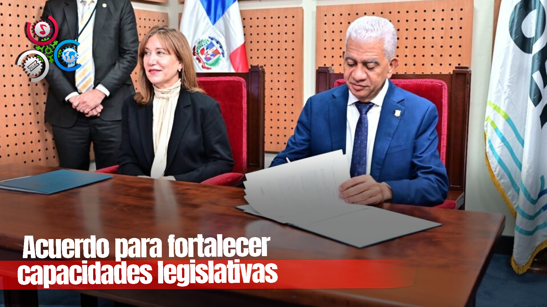 Senado Y OEI Firman Acuerdo Para Capacitar Nuevos Senadores Y Formar A Colaboradores