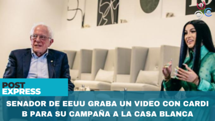 Senador De EEUU Bernie Sanders Graba Un Video Con Cardi B Para Su Campaña A La Casa Blanca