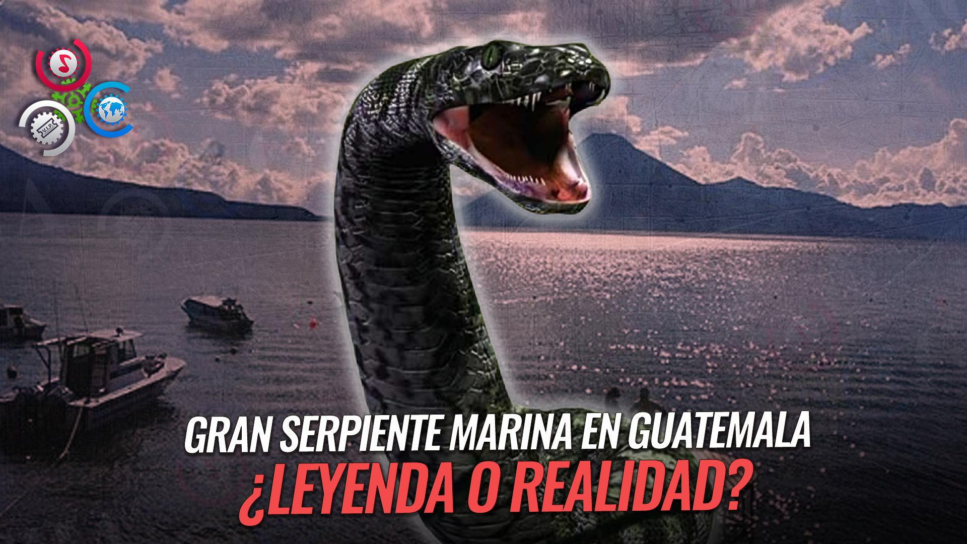 Dicen Que Gran Serpiente Marina Vive En El Lago De Atitlán En Guatemala