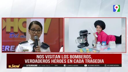 Bomberas Heroínas Que Estuvieron En San Cristóbal | El Show Del Mediodía