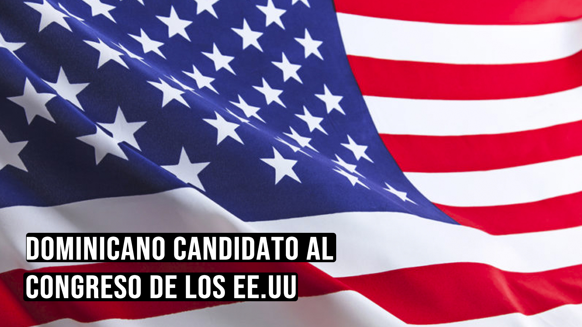 Dominicano Tomas Ramos Candidato Al Congreso De Los EE.UU