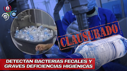 Salud Pública Cierra Dos Plantas Envasadoras De Agua Por Contaminación Bacteriana Durante Producción En Santiago