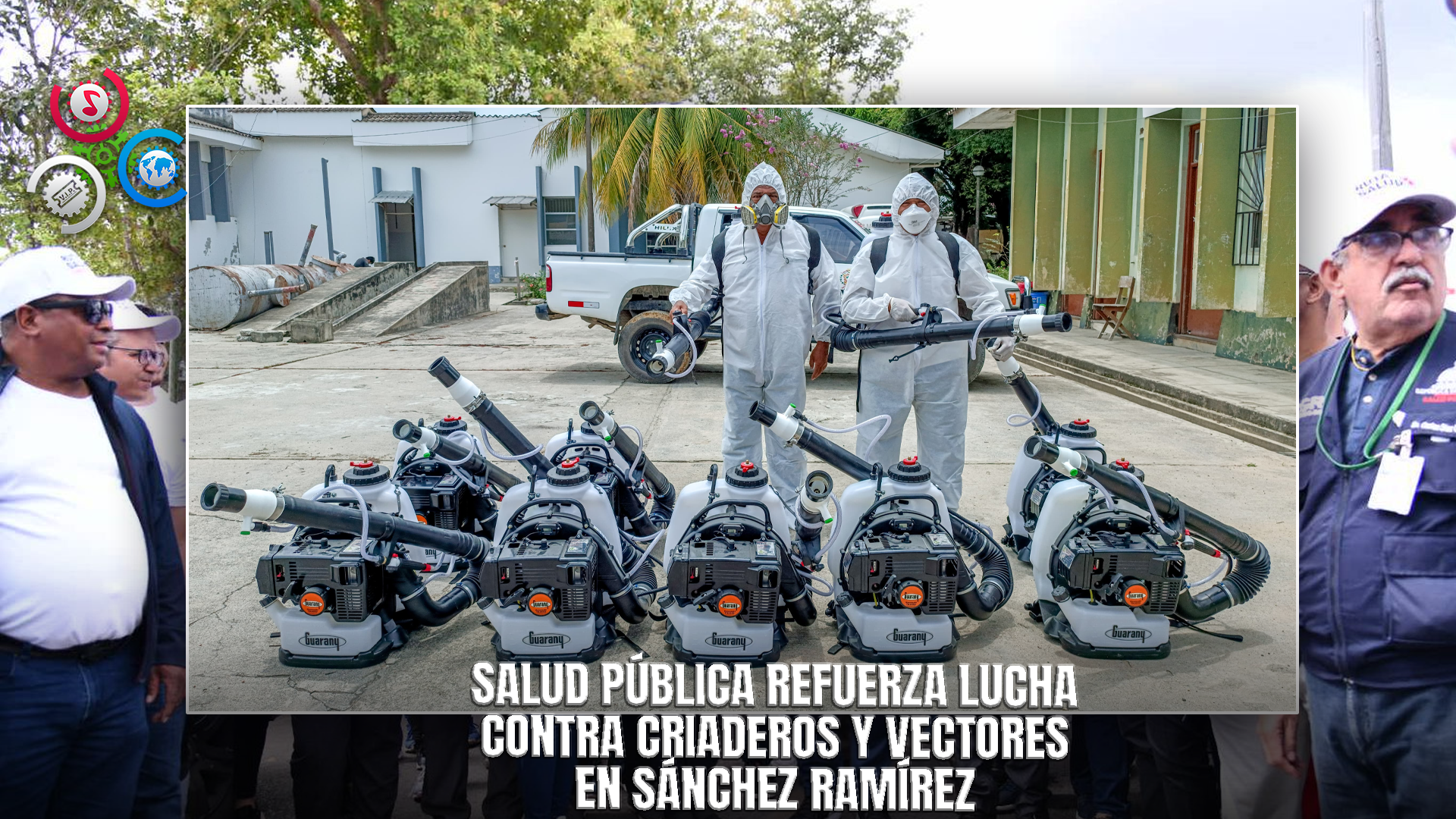 Salud Pública Entrega Equipos De Fumigación A Dirección Provincial En Sánchez Ramírez