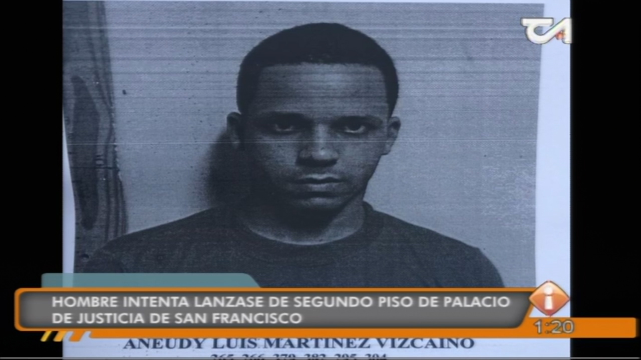 Hombre Intenta Lanzarse Del Segundo Piso De Palacio De Justicia De San Francisco   