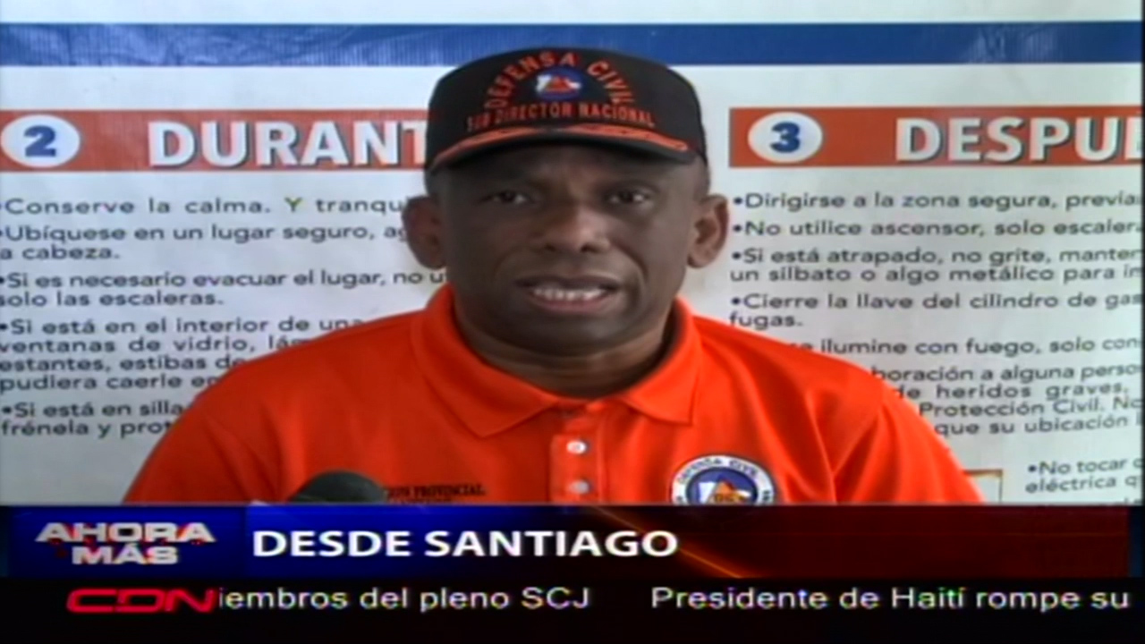 La Provincia De Santiago Continúa En Alerta Amarilla Ante La Posibilidad De Fuertes Aguaceros