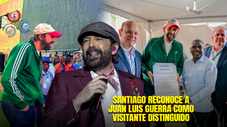 Santiago Reconoce A Juan Luis Guerra Como Visitante Distinguido Previo A Sus Conciertos En El Estadio Cibao