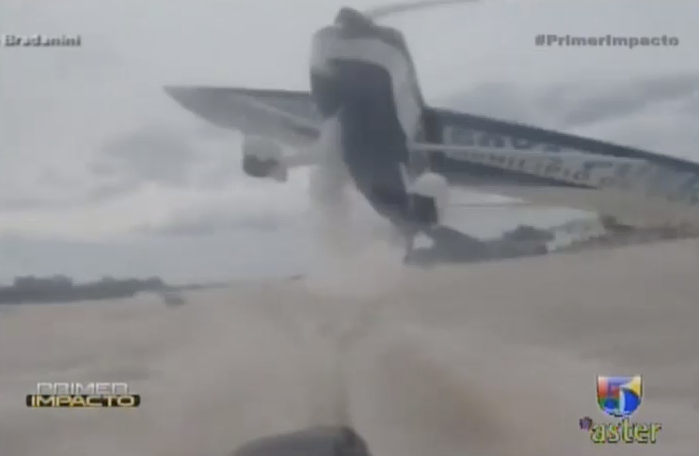 Avioneta A Centímetros De Impactar Con Un Bote #Video