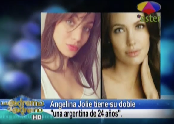 Farándula Extrema: La Doble De Angelina Jolie Una Joven De 24 Años De Argentina #Video