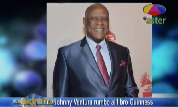Johnny Ventura Entrará A Los Records Guinness Como El Artista Con Más Albums #Video