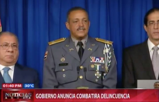 Rueda De Prensa Con El Nuevo Jefe De La Policía Donde Responde Como Combatirá La Delincuencia