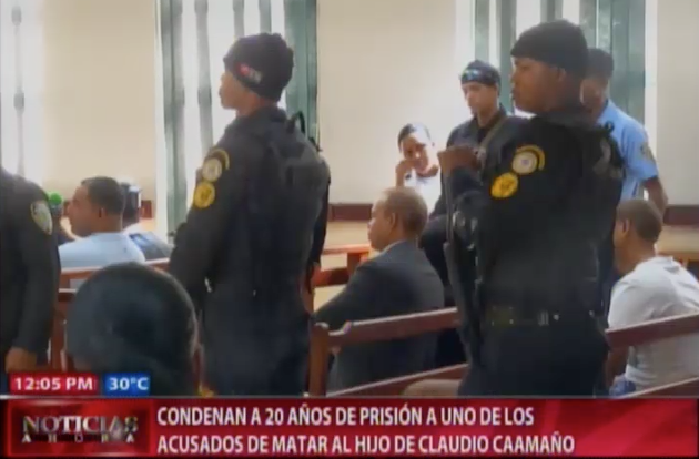 Condenan A 20 Años De Prisión A Uno De Los Acusados De Matar Al Hijo De Claudio Caamaño