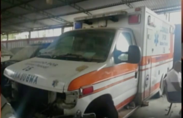 En Abandono Ambulancia Donada Por El Pelotero Rafael Furcal