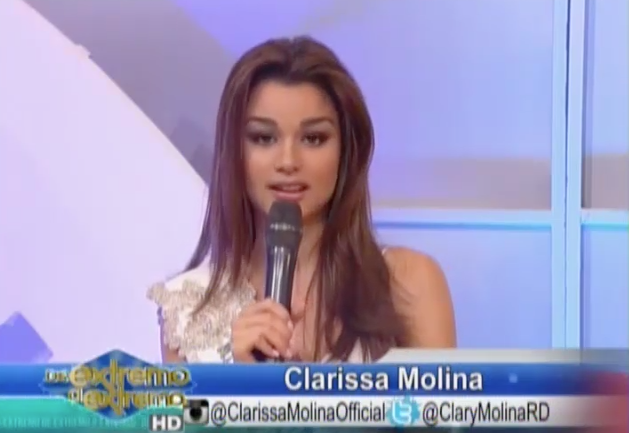 Entrevista A Miss República Dominicana Clarissa Molina En ‘De Extremo A Extremo’ #Video