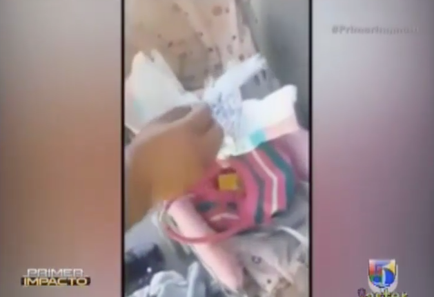 Mujer Es Detenida Por Traficar Drogas En Los Pañales De Su Bebe #Video