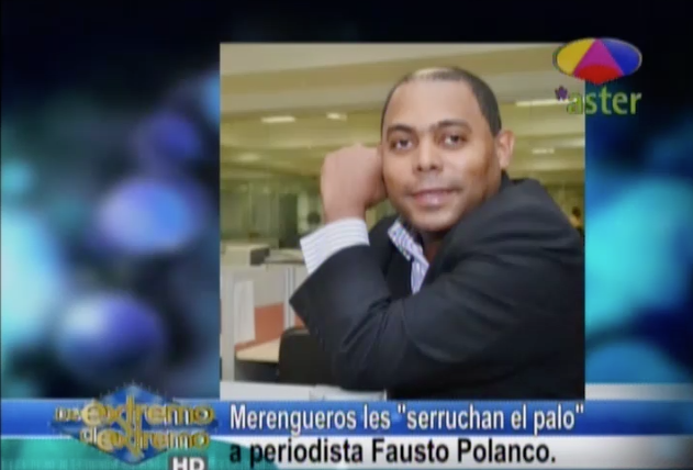 Merengueros “les Serruchan El Palo” A Periodista Fausto Polanco #Video