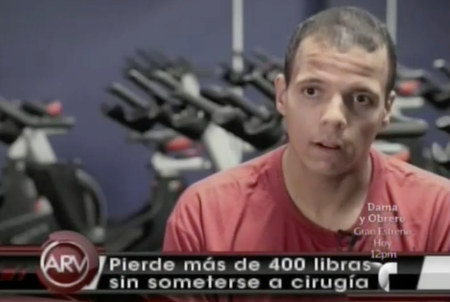 Hombre Pierde Más De 400 Libras! Sin Someterse A Cirugia #Video