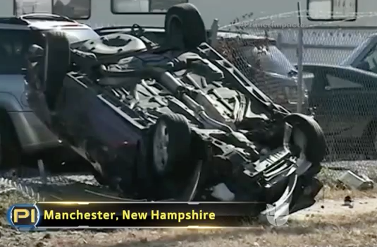 Captado En Video Una Mujer Da A Luz Luego De Un Fatal Accidente Automovilístico En New Hampshire #Video