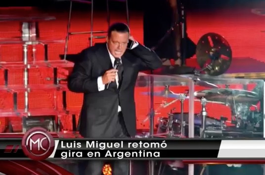 Critican Concierto De Luis Miguel En Argentina #Video